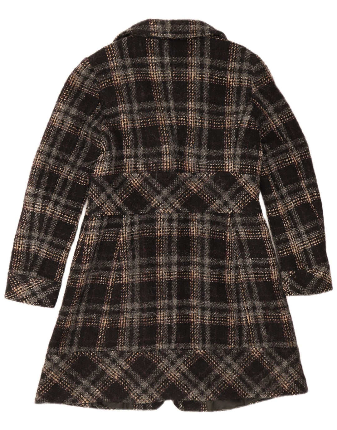 Max & Co. Pardessus pour femme UK 12 Medium Black Plaid