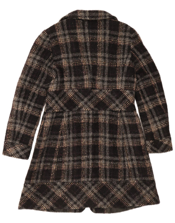 Max & Co. Pardessus pour femme UK 12 Medium Black Plaid