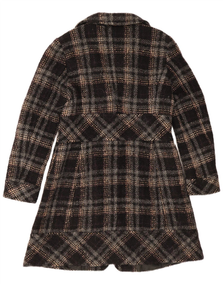 Max & Co. Pardessus pour femme UK 12 Medium Black Plaid
