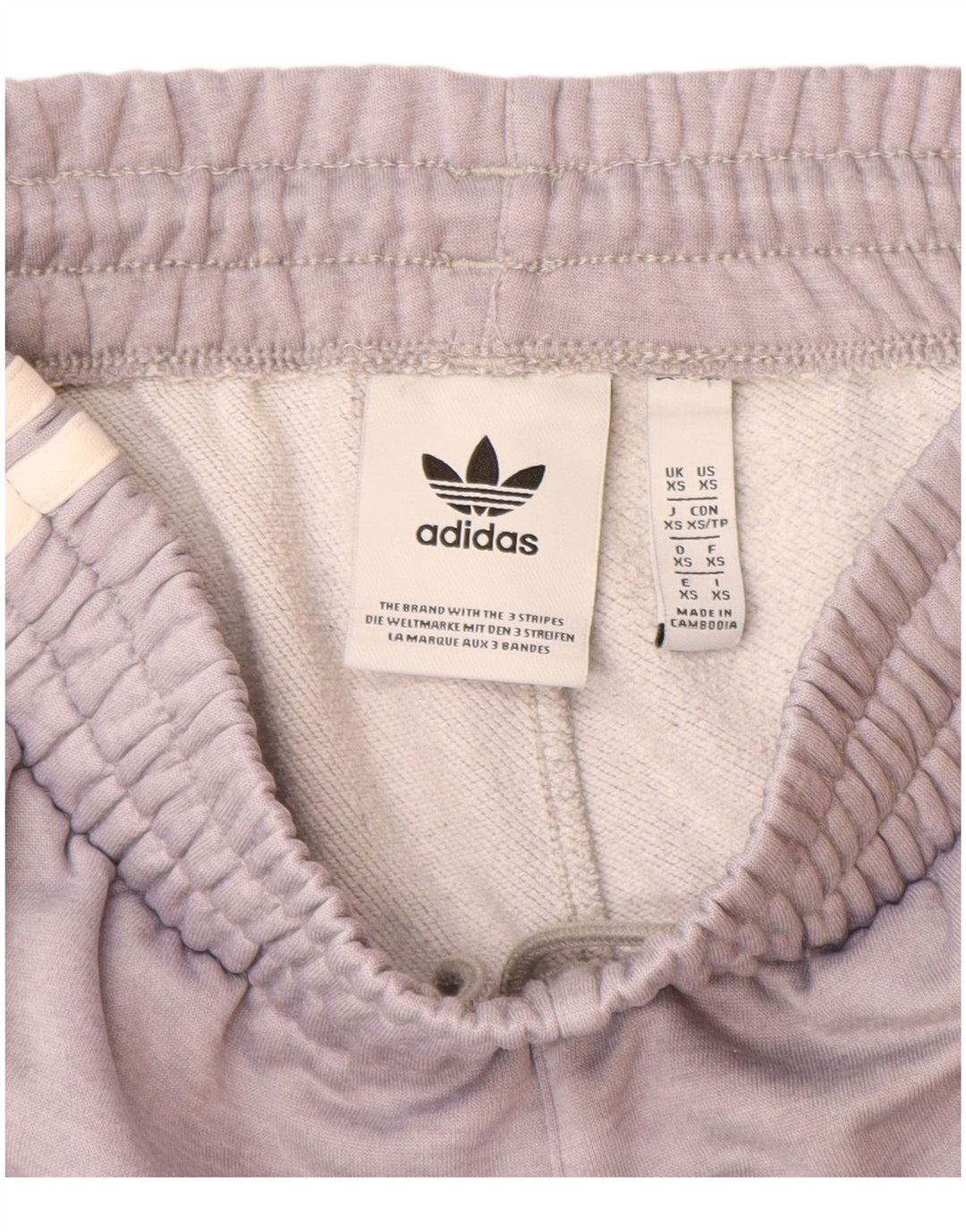 Adidas Short de sport pour homme XS Violet Polyester