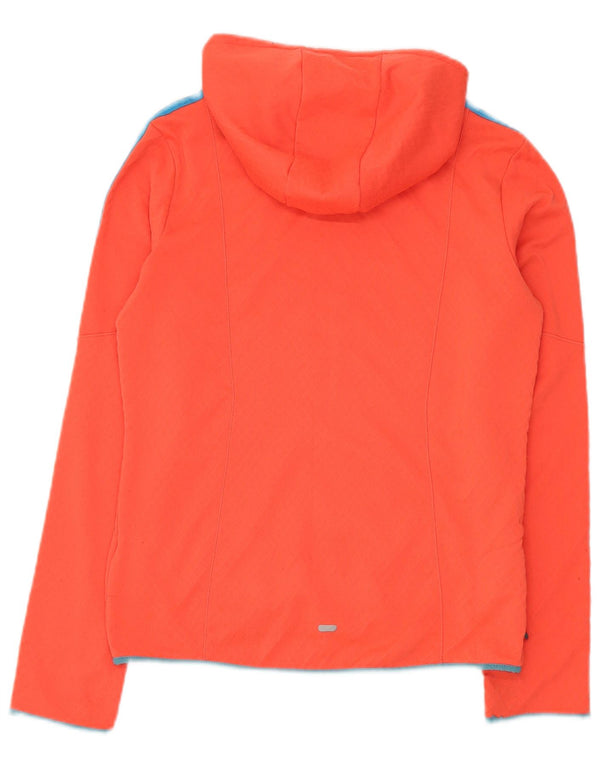 Adidas Pull à capuche pour femme UK 14 Rouge moyen Polyester