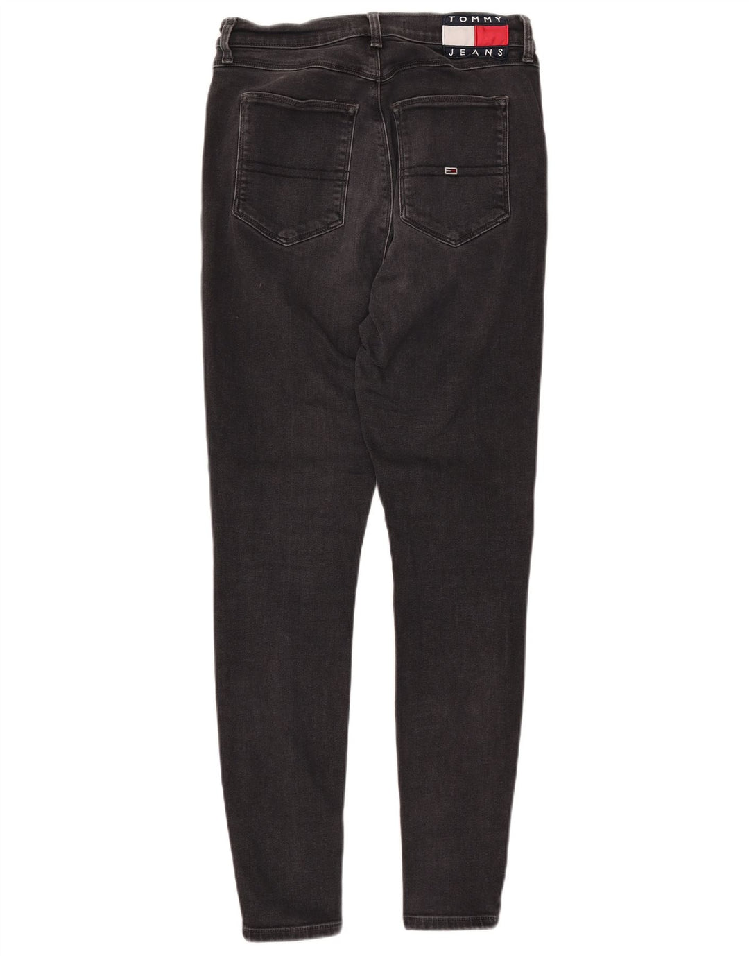 TOMMY HILFIGER Jean Super Skinny Melany Taille Haute Femme W30 L30 Noir