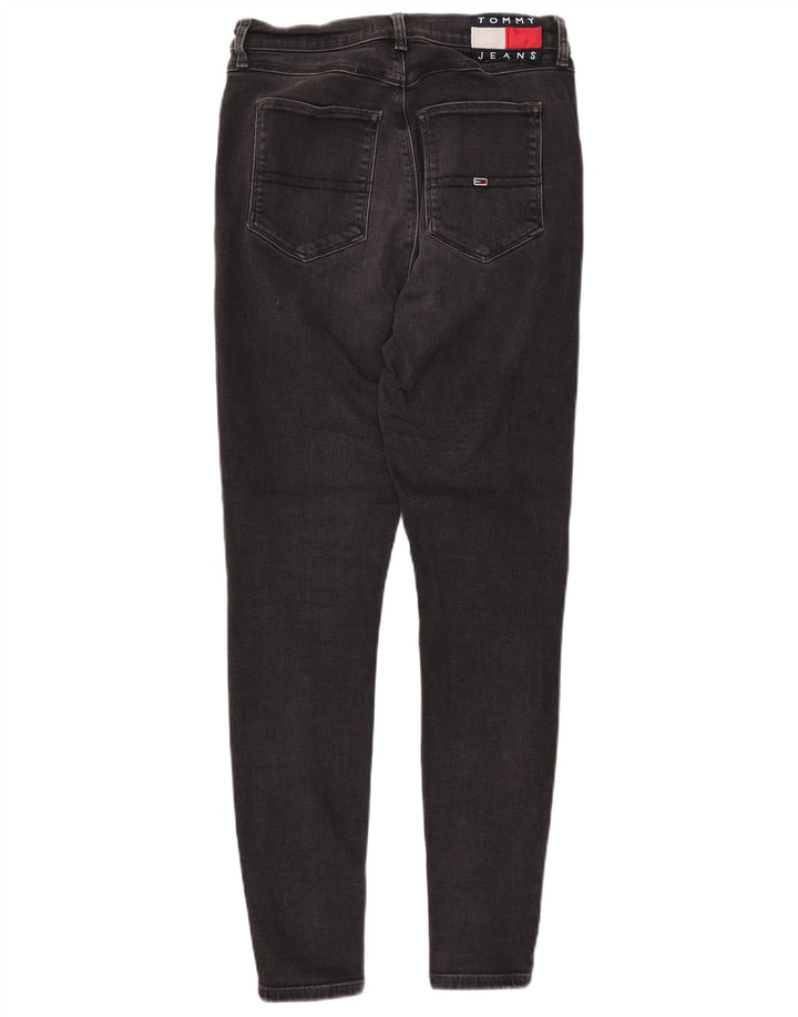 TOMMY HILFIGER Jean Super Skinny Melany Taille Haute Femme W30 L30 Noir