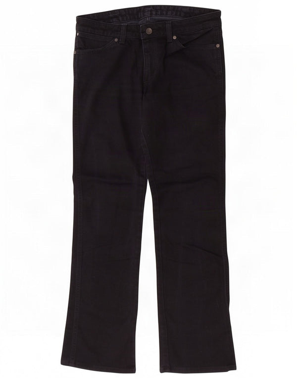 Wrangler Jean Droit Iris Femme W30 L30 Coton Noir