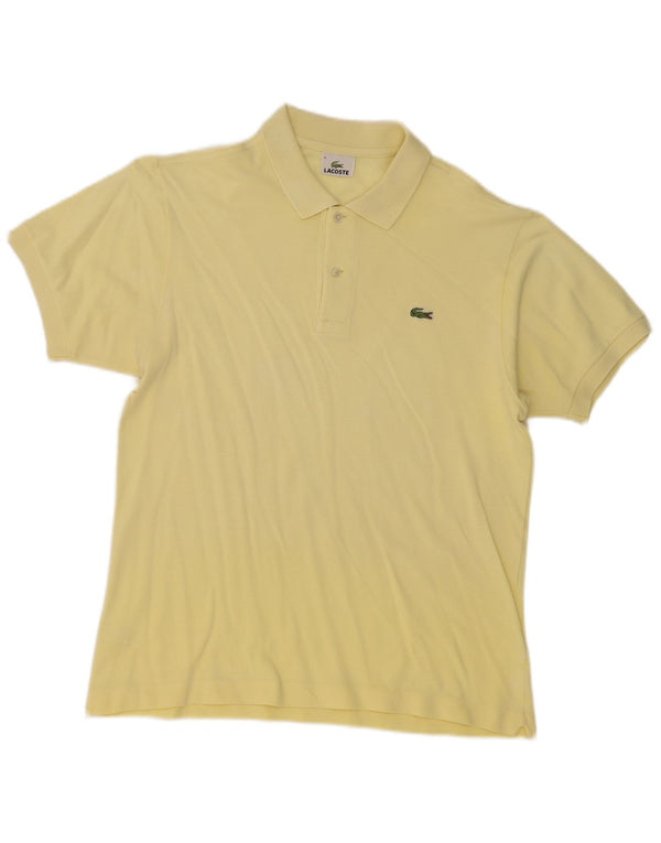 Lacoste Polo Homme Taille 4 Coton Jaune Moyen