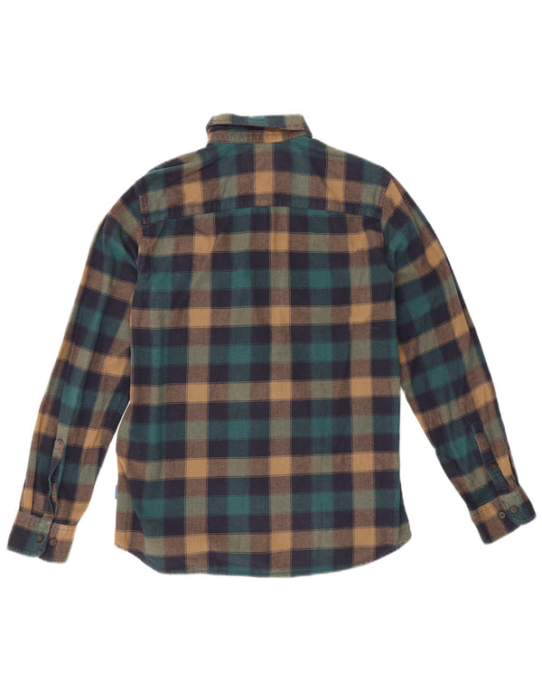 Jack & Jones Chemise en flanelle à petits carreaux multicolores en coton