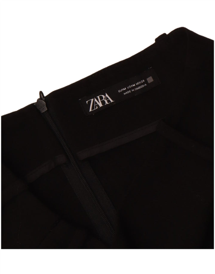 Zara Femme Mini Jupe Moyenne W28 Noir