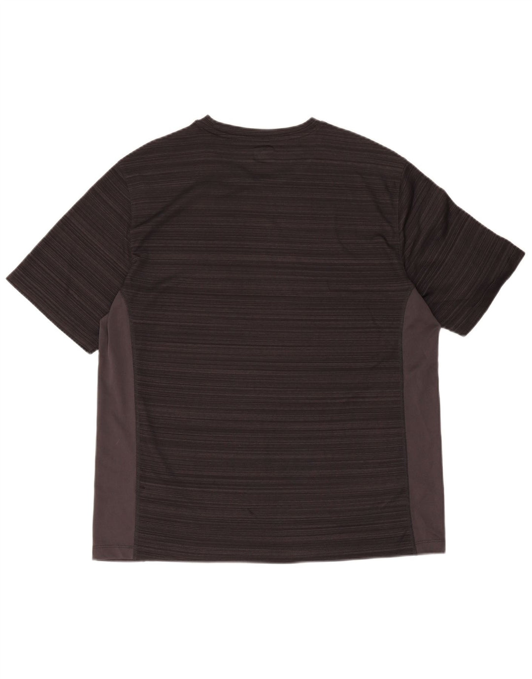 Fila Hommes Slim Fit T-Shirt Top 2XL Gris Colorblock Polyester