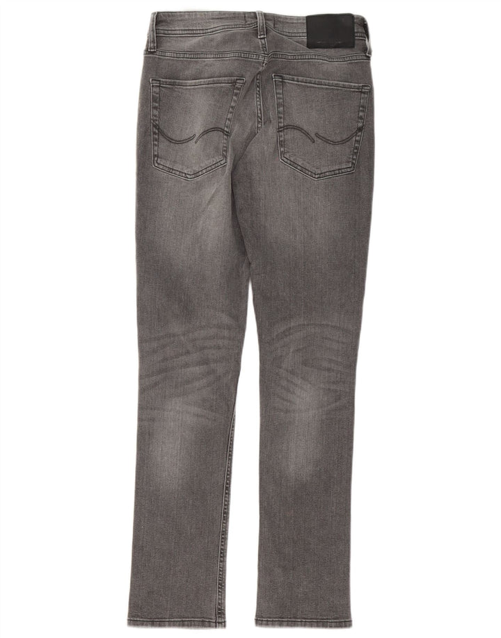 Jack & Jones Jean Slim GLENN Vieilli Homme W28 L32 Gris Coton