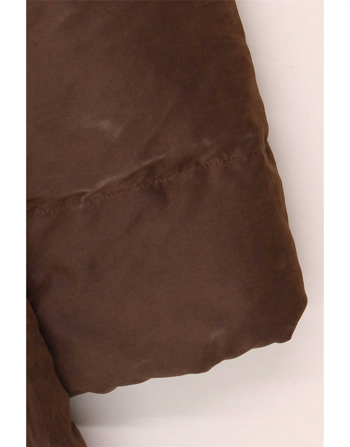 Invicta Manteau rembourré surdimensionné pour femme UK 10 Petit Marron Polyamide