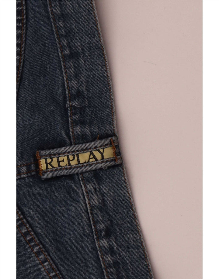 Replay Jean Slim 901 Femme W32 L32 Bleu Coton