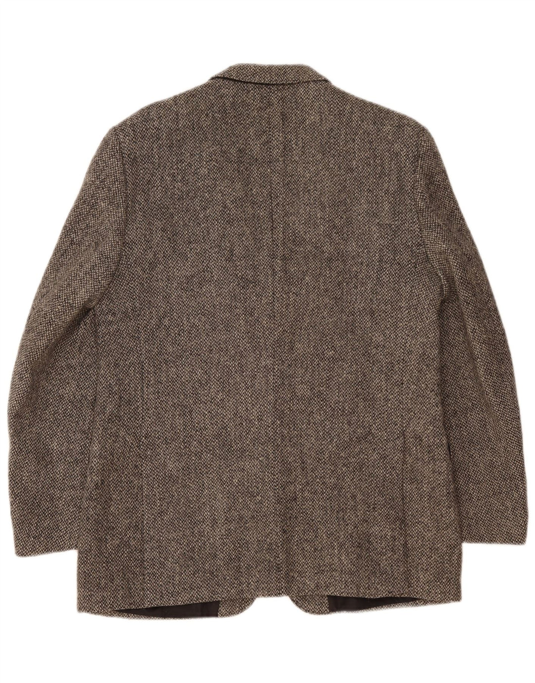 Harris Tweed Veste blazer à 2 boutons pour homme, coupe régulière, EU 40, grande laine grise