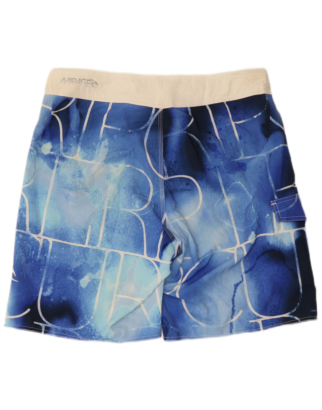 Rip Curl Short de bain graphique à motif abstrait pour hommes, grand bleu