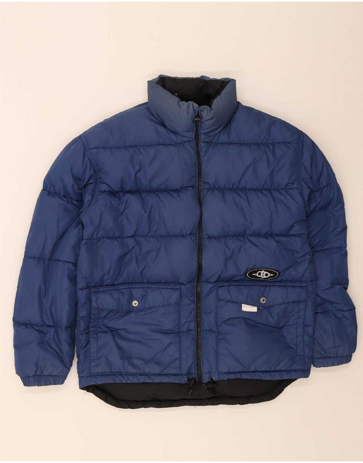 Killer Loop Veste matelassée réversible graphique pour homme UK 38 Medium Noir