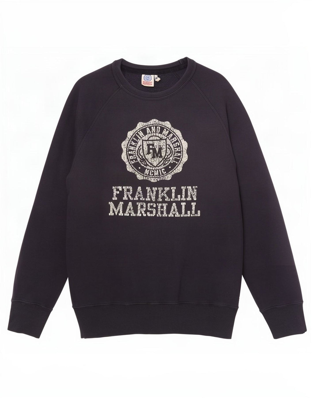 Franklin Marshall Sweat-shirt graphique pour homme Bleu marine moyen