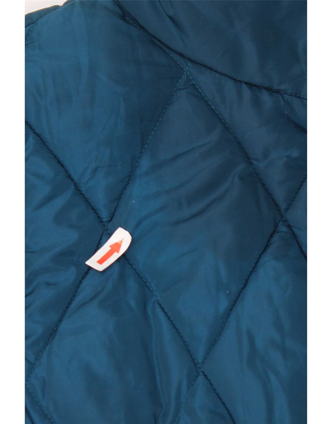 Marks & Spencer Veste matelassée matelassée pour femme UK 12 Bleu moyen Polyester