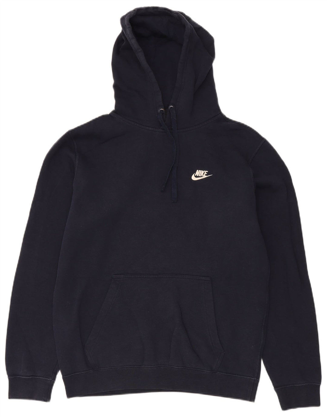 NIKE Pull à capuche pour homme en coton bleu marine moyen