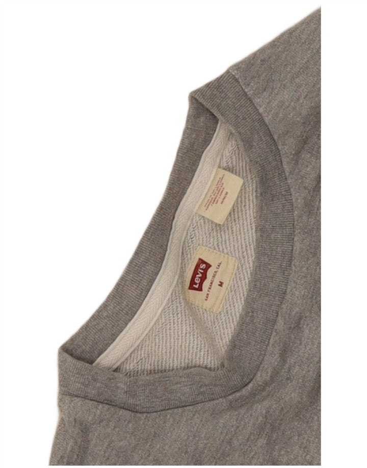 Levi's Sweatshirt Graphic Sweatshirt Homme Gris Moyen Moucheté