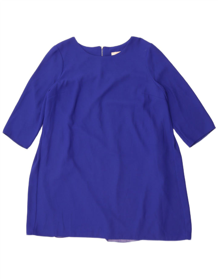 Phase Eight Robe droite à manches 3/4 pour femme UK 18 XL Bleu