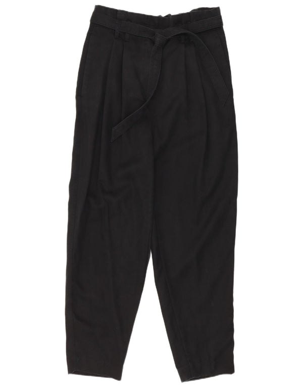 Marks & Spencer Pantalon sarouel fuselé pour femme UK 12 Medium W30 L26 Noir