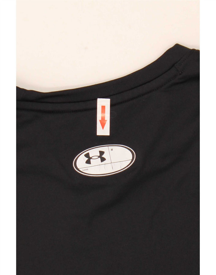 Under Armour Cold Gear Top Manches Longues Homme Noir Moyen Polyester