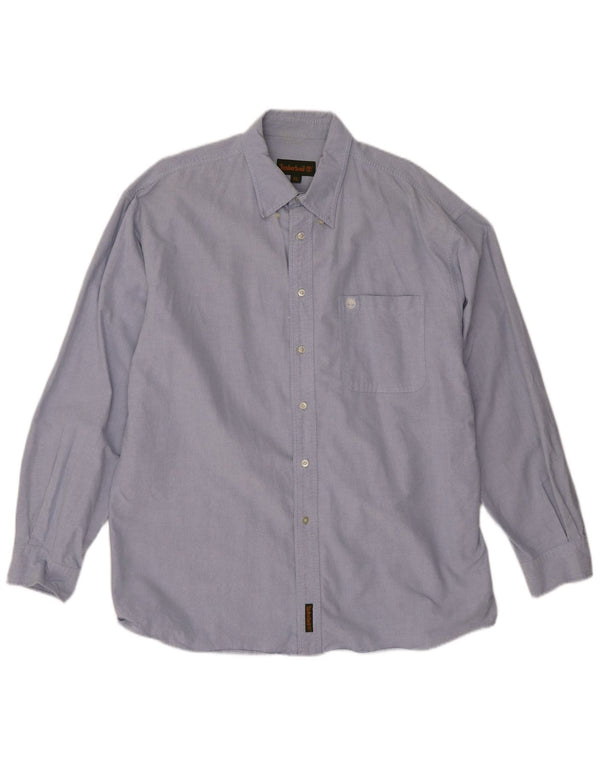 Timberland Chemise Homme XL Bleu Coton