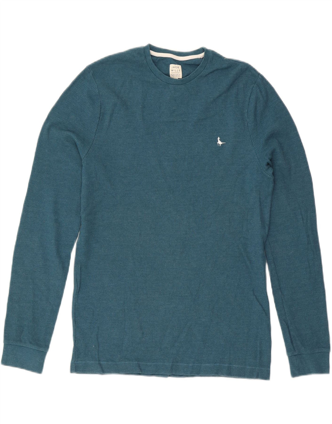 Jack Wills Haut à manches longues pour hommes en coton bleu moyen