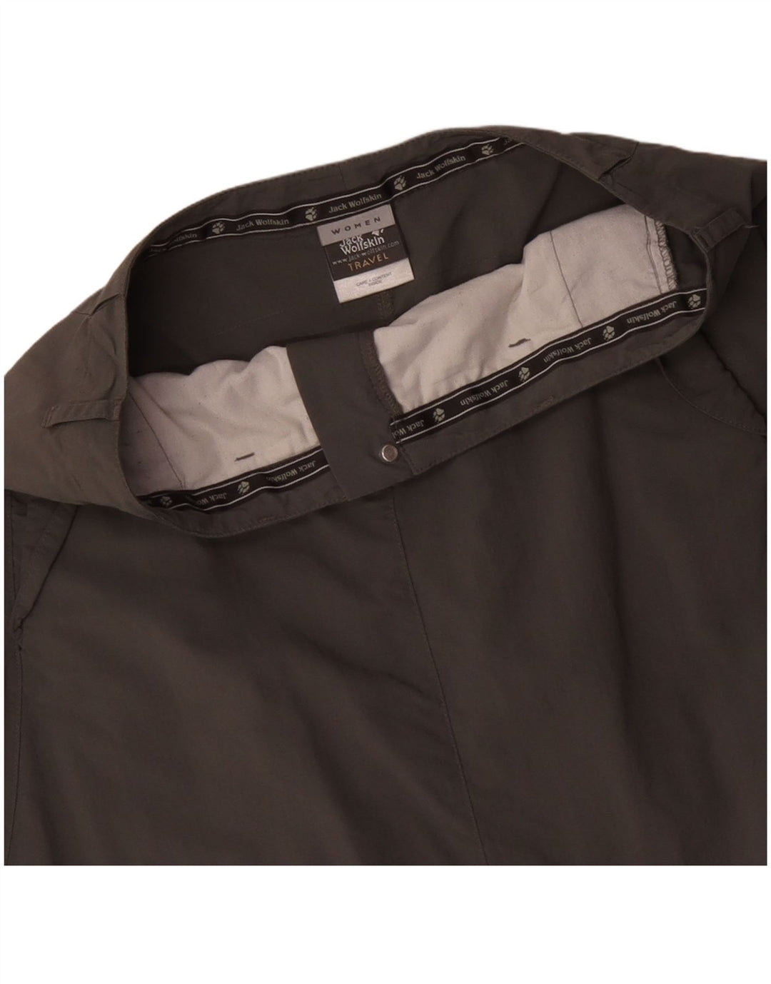 Jack Wolfskin Jupe longue de voyage pour femme UK 12/14 Medium W32 Gris Polyamide