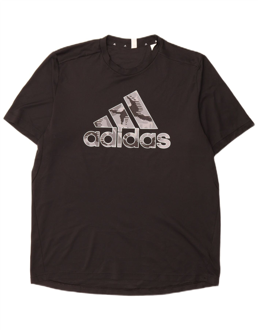Adidas Hommes Aeroready Graphic T-Shirt Haut Grand Noir Polyester