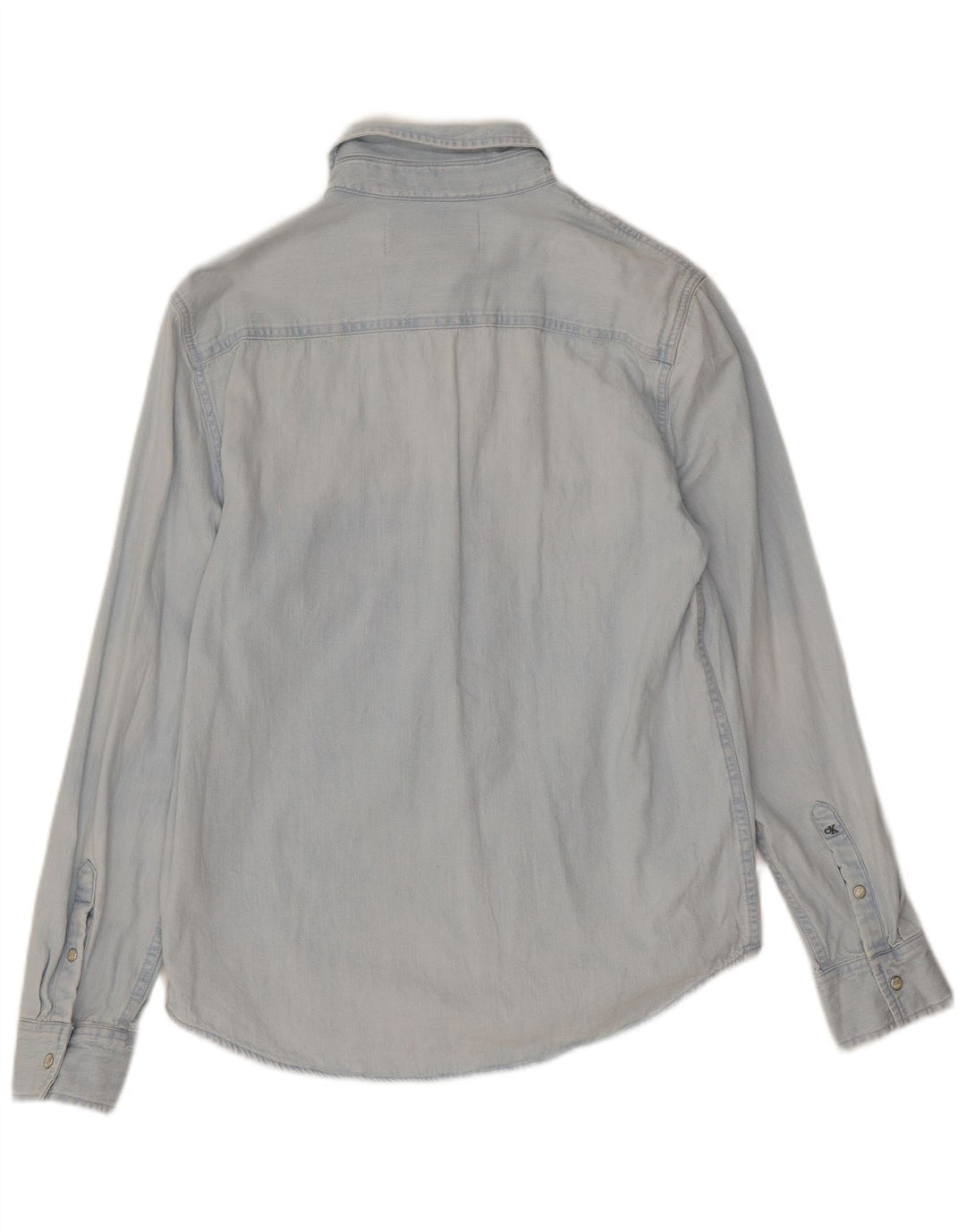 Calvin Klein Jeans Chemise en Jean Homme Small Bleu