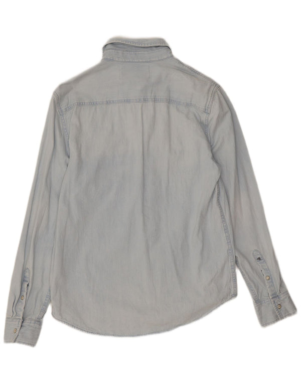 Calvin Klein Jeans Chemise en Jean Homme Small Bleu