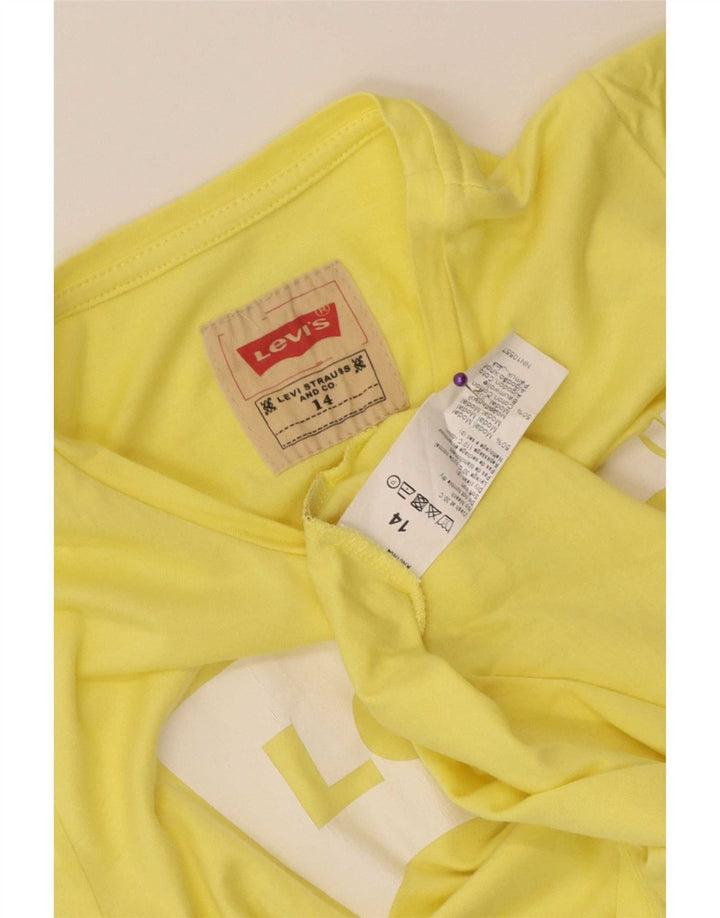 Levi's T-Shirt Graphique Garçon 13-14 ans Jaune Modal
