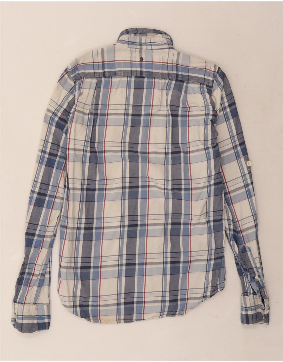 Superdry Chemise en Flanelle Homme Bleu Moyen Carreaux