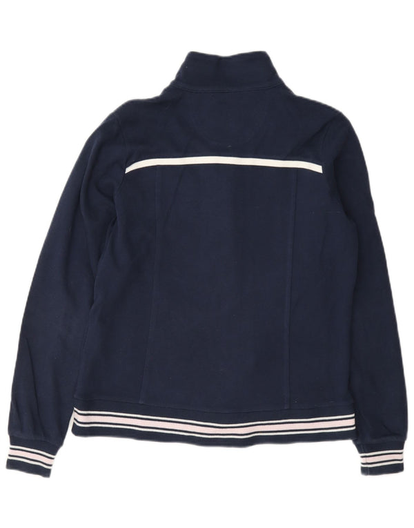 Champion Veste de survêtement Easy Fit pour femme UK 10 Small Bleu marine en coton
