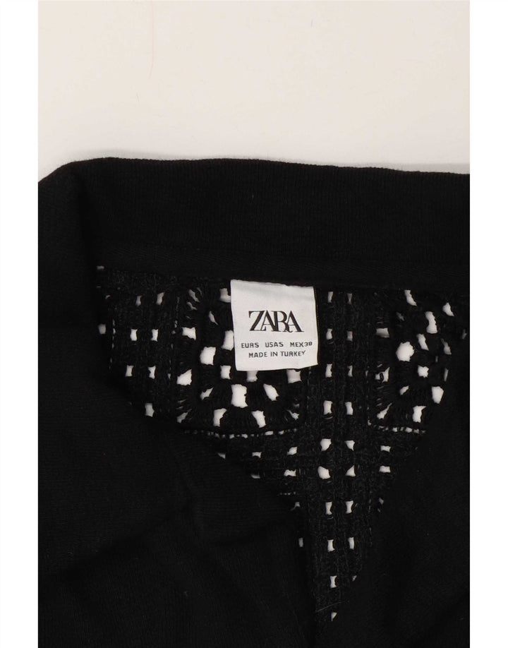 Zara Chemise À Manches Courtes Homme Petit Noir Géométrique