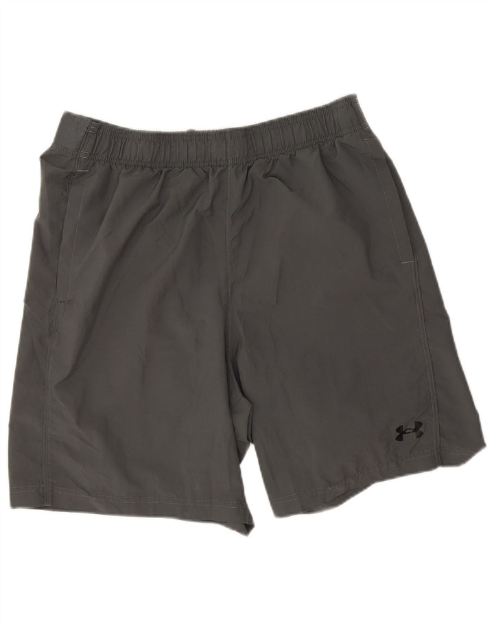 Under Armour Short de Sport Graphic Homme Gris Moyen