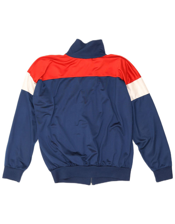 Puma Veste de Survêtement Homme Bleu Marine Moyen Polyester Colorblock
