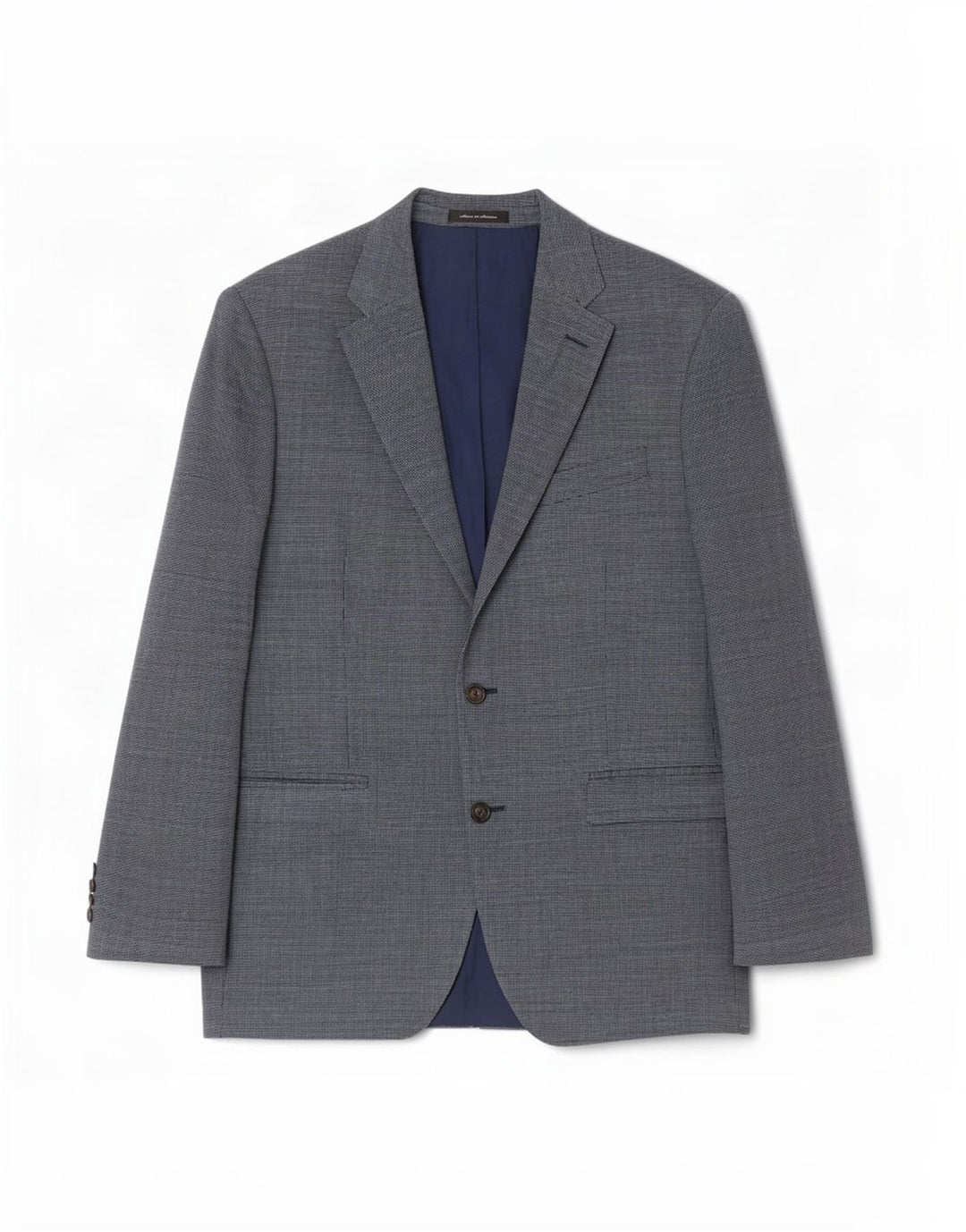Ralph Lauren Veste blazer à 2 boutons pour homme, coupe régulière, UK 40, grande soie bleue