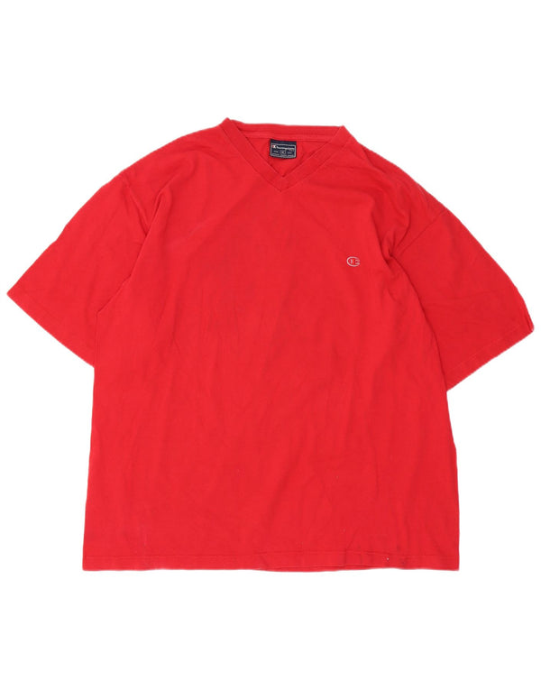 Champion T-Shirt Homme Top XL Rouge