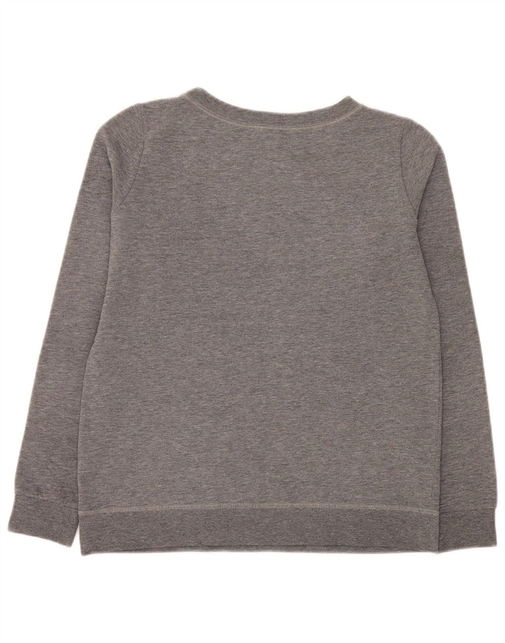 Converse Sweat-shirt surdimensionné graphique pour femme UK 6 XS Gris moucheté