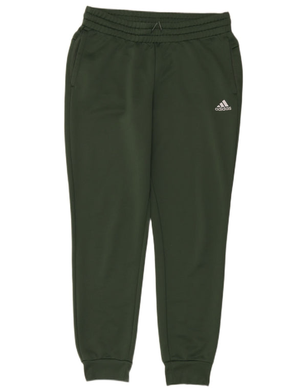 Adidas Pantalon de survêtement pour homme UK 12/14 Vert moyen Polyester