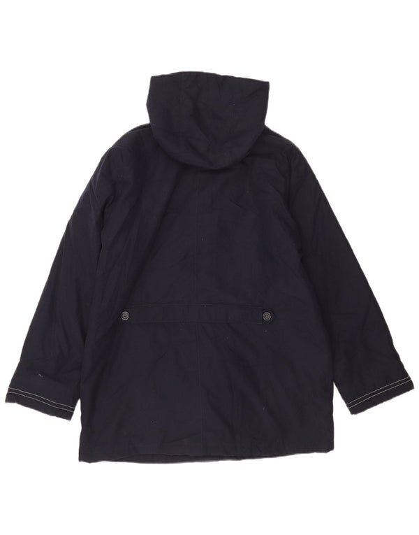Marks & Spencer Veste coupe-vent à capuche pour femme UK 16 Large Bleu marine