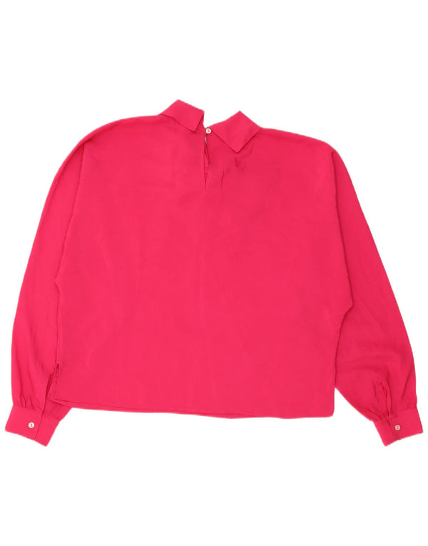 Primavera Firenze Chemisier surdimensionné avec nœud papillon pour femme UK 16 Large Rose