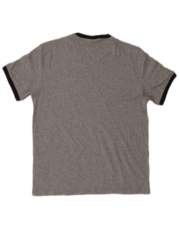 Champion T-Shirt Graphique Homme Grand Gris Moucheté Coton
