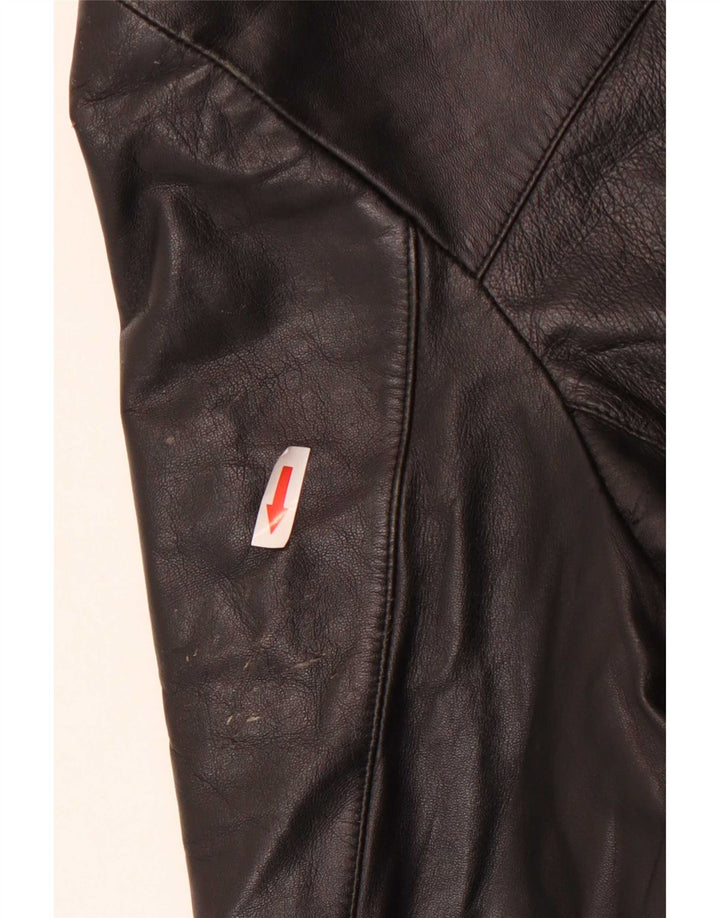 Alexander Veste en cuir pour homme IT 52 XL Noir