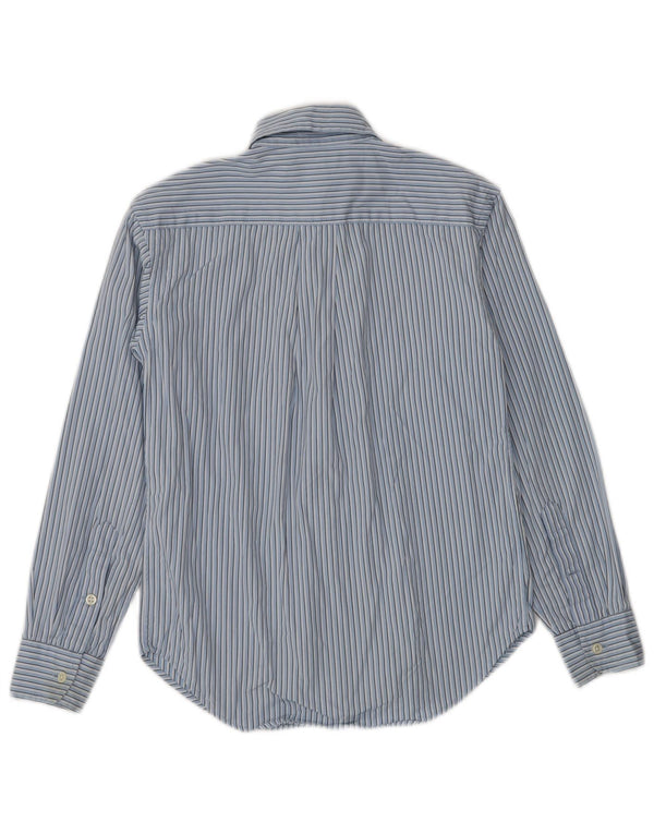 Ralph Lauren Chemise garçon 8-9 ans Petit coton bleu à fines rayures