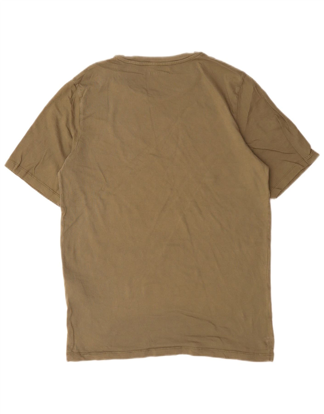 Jack & Jones Haut T-Shirt Graphique Homme Kaki Moyen Coton
