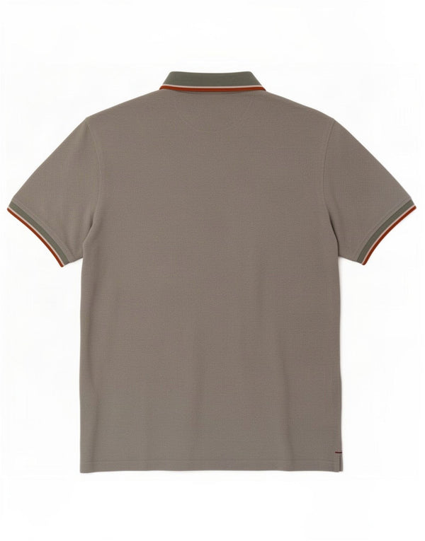 Jack & Jones Polo Homme Large Vert Coton