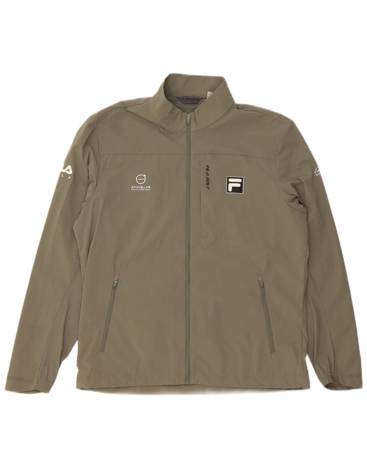 Fila Veste de survêtement coupe régulière pour femme UK 18 XL Kaki