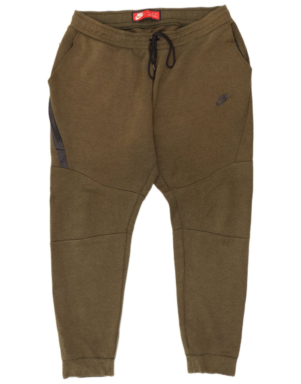 Nike Pantalon de survêtement pour homme XL Kaki Coton